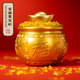 朱炳仁 百福聚寶聚寶缸套裝 客廳玄關(guān)桌面擺件