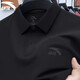 安踏短袖t恤男冬季寬松透氣翻領(lǐng)Polo衫跑步健身羽毛球服休閑運動(dòng)上衣 8113-4基礎黑 XL 180
