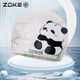 洲克（ZOKE）熊貓硅膠泳帽護發(fā)護耳防水防滑游泳訓練不勒頭625503298