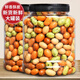 可味（KEWEI）多彩豆魚(yú)皮花生米罐裝脆皮老式懷舊小吃下酒花生豆休閑零食年貨 【新貨香脆】含罐500g*2罐