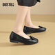 大東單鞋女2026年新款春秋法式溫柔晚晚鞋平底女鞋豆豆鞋媽媽鞋