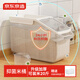 京東京造米桶 抗菌防蟲(chóng)儲存大米食品級容器專(zhuān)用雜糧面收納盒帶滑輪 20斤