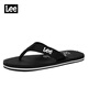 Lee人字拖男2025夏季新款沙灘涼拖鞋防滑居家男士夾腳拖鞋 黑色 41 (255mm)