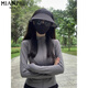 棉致戶外防曬衣女夏季新款冰絲緊身顯瘦防曬服速干薄款運(yùn)動(dòng)透氣外套女 3310灰色【高品質(zhì)30.5】 M 80-100斤