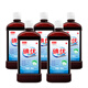 碘伏消毒液500ml*5瓶 碘伏泡腳大瓶去腳氣皮膚創(chuàng  )面傷口消毒紅藥水