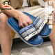 大嘴猴大嘴猴涼拖鞋女踩屎感家居男軟底輕便時(shí)尚百搭戶(hù)外穿情侶拖鞋 灰色 42-43