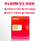 9ESIM卡V3高級版esim卡轉sim實(shí)體卡安卓蘋(píng)果切換讀卡器非5ber estk me V3單卡 安卓適用 可寫(xiě)50個(gè)