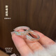 9999純銀戒指女古法小雛菊足銀對(duì)戒可調(diào)節(jié)霧面柔光活口送女友禮物 小鄒菊戒指