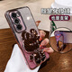維妮恩補(bǔ)妝鏡兔子支架適用OPPOReno12Pro手機(jī)殼OPPOFindX7高級(jí)感新款鏡頭全包小眾硅膠防摔卡通女款外殼 【少女粉】鏡頭全包+補(bǔ)妝鏡支架 OPPO Reno12 Pro