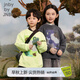 jnby by JNBY[趣味印花]江南布衣童裝春裝圓領(lǐng)寬松衛(wèi)衣男女童兒童1N2414370 046鑄鐵灰 120 cm
