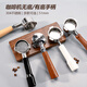 小白醒醒柏翠/德龍/東菱/網(wǎng)易咖啡機無(wú)底手柄51mm牛角款無(wú)壓手柄 柏翠款|C款紅酸枝木【無(wú)底款】
