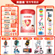 貝因美愛加4段兒童配方奶粉DHA幼童學(xué)齡前HMO罐裝800克3-6歲乳鐵蛋白 鈣 愛加兒童奶粉800克*1罐