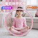 OIMG呼啦圈兒童7-12歲女學(xué)生專用初學(xué)者海綿塑料呼拉圈圈塑身減肥神器 粉色70cm【適用6歲以上】