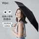 Wpc.遮陽(yáng)傘小巧輕量日本防曬傘防紫外線(xiàn)晴雨兩用雨傘折疊彎鉤太陽(yáng)傘