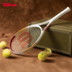 Wilson威爾勝TOUR ONE復古拍減震輕量大拍面全碳素一體網(wǎng)球拍WR106510U2
