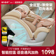 優(yōu)樂(lè)博（ULOP）兒童安全座椅0-4-12歲i-size智能雙通風(fēng)加熱車(chē)載嬰兒寶寶汽車(chē)座椅 卡特香檳（前后通風(fēng)+175°躺角）