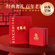 老鳳祥愛心黃金項鏈女足金跳動的心吊墜七夕情人節(jié)禮物送女友老婆生日 精美禮品盒子