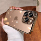 三只貓咪適用于蘋果16promax手機殼iPhone16pro透明高級感iPhone15自帶鏡頭膜14pro輕薄防摔輕奢高檔男女款 【沙漠金】優(yōu)質硅膠-超薄透亮 iPhone 16 Pro Max