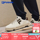 FILA FUSION斐樂潮牌BANK DX情侶場下滑板鞋時尚運動鞋板鞋男女休閑鞋 古白色/奶白-AG【男款】 42