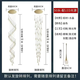 尚赫登loft挑空長(cháng)吊燈樓梯吊燈別墅旋轉輕奢燈具復式樓客廳燈高檔水晶燈 50頭直徑80cm線(xiàn)長(cháng)10米三色光