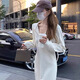 多菲尼森 春秋法式白色衛衣連衣裙冬季內搭2025女裝小個(gè)子顯高長(cháng)裙高級感 連帽衛衣裙白色【L】130斤以?xún)? title=