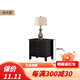 芝華士仕品質(zhì)法式復(fù)古實(shí)木床安娜床1.8米歐式主臥黑色美式雙人床1.5米軟 床+床墊組合購(gòu)買床頭柜加250一 1800mm*2000mm x 箱框結(jié)構(gòu)