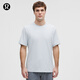 lululemon丨Zeroed In 男士運(yùn)動(dòng)短袖 T 恤 速干 芯吸 LM3F16S 淀粉藍(lán) M