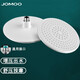 九牧（JOMOO）增壓淋浴花灑頭頂噴噴頭硅膠除垢防堵大花灑頭淋雨洗澡蓮蓬頭 雙增壓硅膠除垢頂噴花灑
