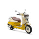 標(biāo)致（PEUGEOT）摩托全新第四代DJANGO TT 150cc 復(fù)古踏板摩托車 海岸白/秋葉黃