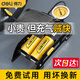 得力（deli）腳踩打氣筒汽車用自行車高壓式電動摩托車腳踏家用車載充氣泵 【雙缸增壓】高精銅機械表