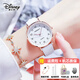 迪士尼（Disney）開(kāi)學(xué)禮物手表女款初高中學(xué)生考試專(zhuān)用2026新款機械靜音防水石英表 金典簡(jiǎn)約白