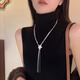 曉色毛衣鏈女長(zhǎng)款項(xiàng)鏈高級(jí)感流星劃落多層星星流蘇項(xiàng)鏈輕奢小眾簡(jiǎn)約 D6X506多層流蘇星星毛衣鏈