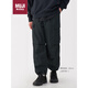 無印良品（MUJI）水洗輕便 工裝褲 黑色  M 