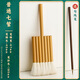 反轉(zhuǎn)羊毛排刷國畫排筆刷子毛筆羊毛刷軟毛工筆畫水彩毛刷羊毫工筆用大排刷筆底紋刷毛筆刷板刷排筆刷 【普通七管】送勾線筆