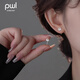 PWL999足銀小貓爪耳釘女小眾設計感高級可愛耳鉤2025新款養(yǎng)耳洞耳飾 可愛貓爪耳環(huán)【S999】