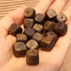 天然沉香手串方珠散珠子【手串DIY】木質(zhì)單珠佛珠吊墜項鏈臻品 5mm沉香奇楠【九分沉】5顆散珠