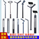 太陽(yáng)能3m庭院燈景觀燈仿古燈6米7字燈六角燈草坪燈太陽(yáng)能景觀燈柱 7字燈定制