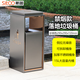 斯圖不銹鋼煙灰垃圾桶大堂走廊商場酒店 麗格網(wǎng)落地商用 電梯口垃圾桶 軌道煙灰缸垃圾桶禁煙沙鋼色