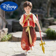 迪士尼（Disney）哪吒套裝兒童短袖中國風(fēng)演出服新款漢服六一cos表演 男款短袖三件套發(fā)箍+眉心貼+乾坤 120