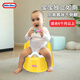 小泰克（little tikes）兒童坐便器 嬰兒便盆尿盆小馬桶 男女高靠背寶寶座便器 黃色