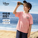 迪士尼（DISNEY）男童時(shí)尚針織卡通短袖T恤六一兒童節(jié)半袖上衣25夏DB421BE08粉160