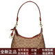 蔻馳（COACH）Juliet25可拆卸可調(diào)節(jié)肩帶帆布帆布包單肩包中號女士 基礎(chǔ)裝(包+防塵袋)