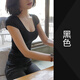 勤記低領(lǐng)短袖女大領(lǐng)口緊身T恤女夏短袖低胸修身低領(lǐng)大領(lǐng)口打底衫顯胸 黑色 S 均碼