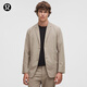 lululemon丨New Venture 男士西裝外套 拒水 LM3FLXS 暖褐灰 L