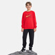 NIKE 3BRAND 耐克男女童衛(wèi)衣+褲子2件套2025兒童衛(wèi)衣長褲套裝 學院紅 150 /72 【建議身高140-152cm】