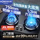 澳士頓（aosd）【750mm大面板】燃?xì)庠钐烊粴饷簹庠铍p灶嵌入式大尺寸不銹鋼液化氣灶免擴(kuò)孔一級(jí)能效大開(kāi)孔猛火灶 上門安裝-750大面板猛火鴛鴦灶 天然氣