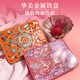 飛樂鳥珠光水彩顏料24色故宮敦煌三星堆系國風(fēng)色彩紋祥線稿涂色豆本解壓輕松美術(shù)繪畫唐卡美甲染色 故宮色彩+敦煌色彩
