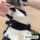 FitonTon2雙裝女士襪子女夏季薄款中筒襪10A抑菌無骨創(chuàng)意卡通可愛小狗短襪
