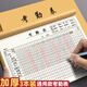 米礫 考勤表工地工天特大號(hào)排班表登記本記工本31天個(gè)人上班記錄本建筑員工簽到表大格工時(shí)記工表