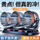 聞希車(chē)載風(fēng)扇24v大貨車(chē)專(zhuān)用12v大風(fēng)力強風(fēng)制冷小面包汽車(chē)載電風(fēng)扇usb 【24V點(diǎn)煙器接】三頭升級款